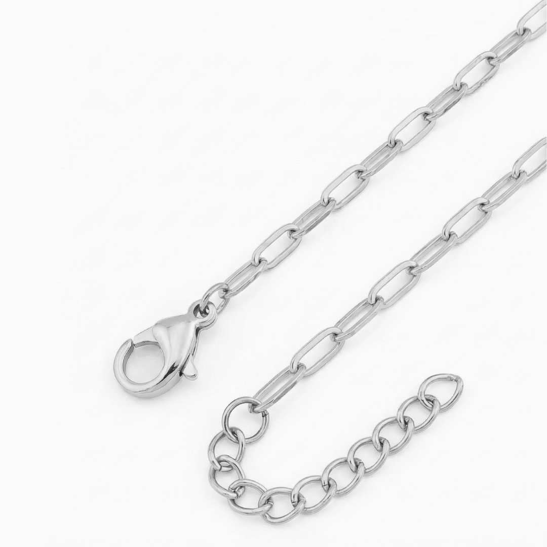 Lunara Paperclip Fusskette