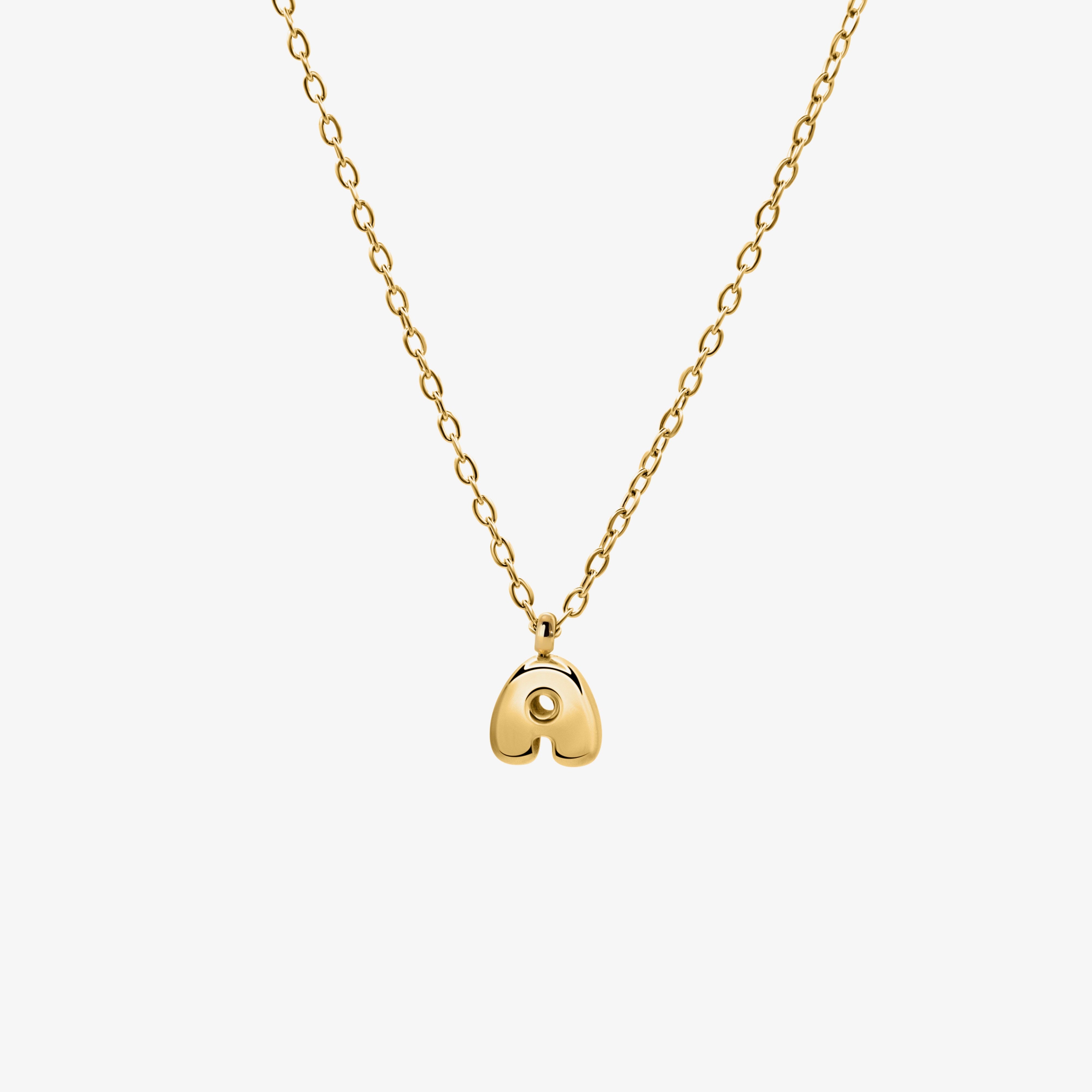 Bubble Letter Necklace