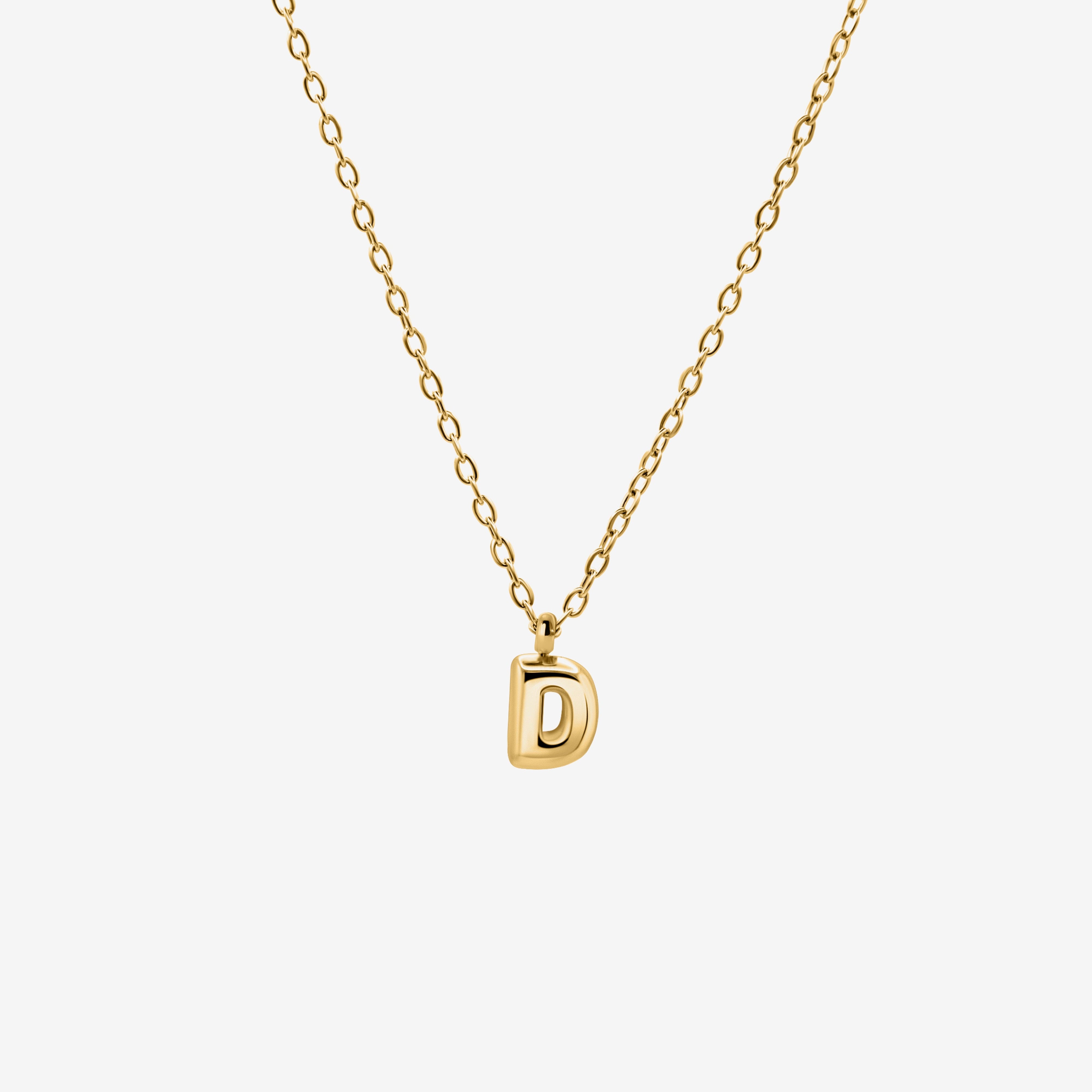 Bubble Letter Necklace