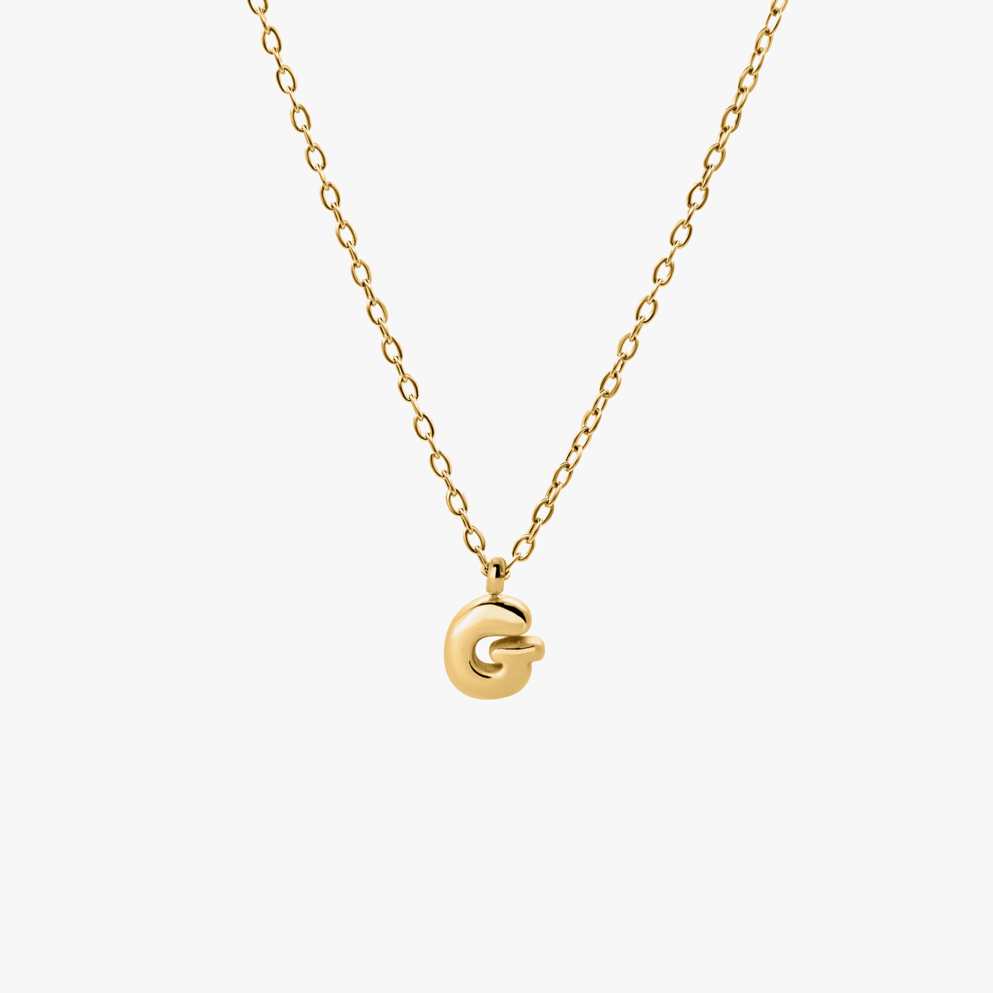 Bubble Letter Necklace