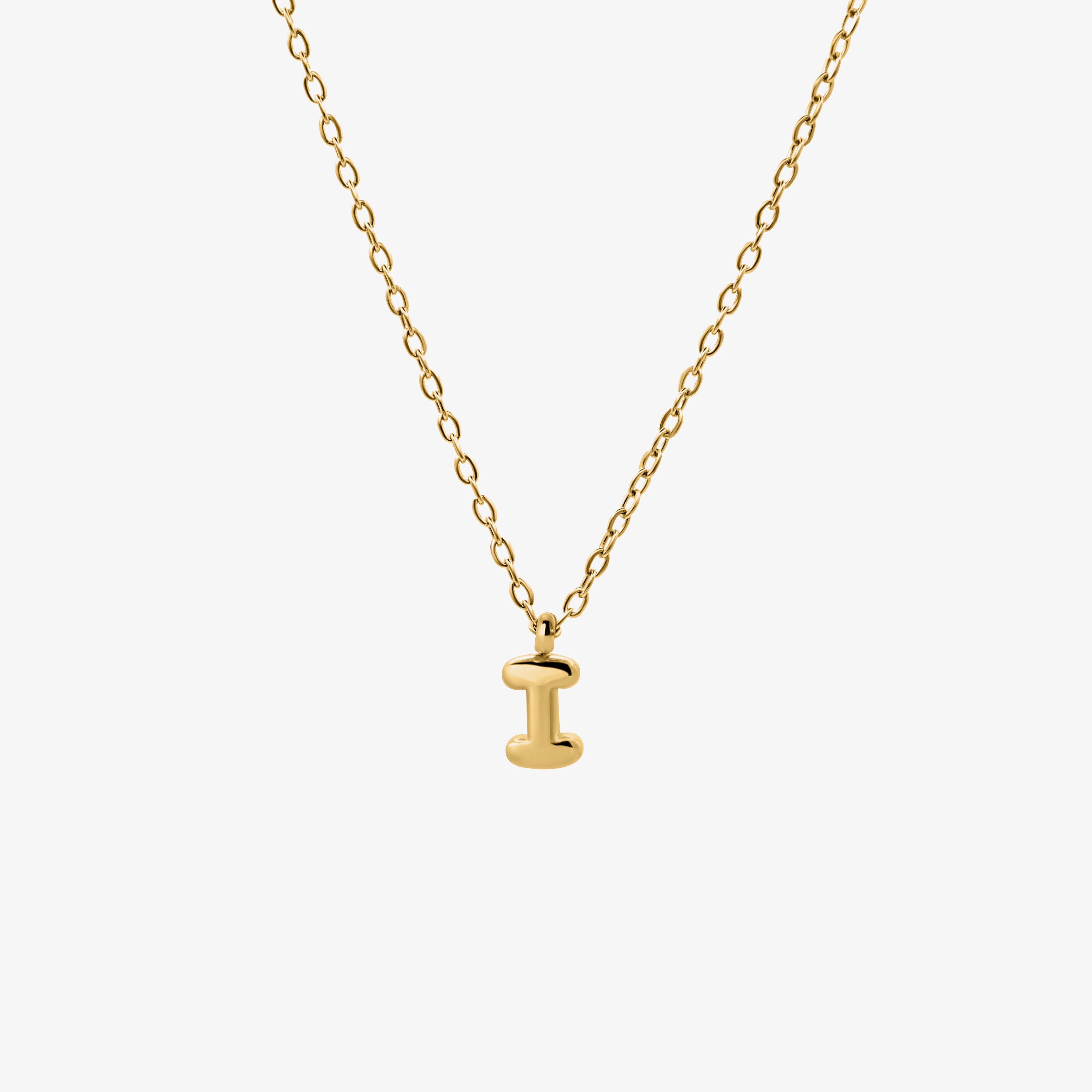 Bubble Letter Necklace