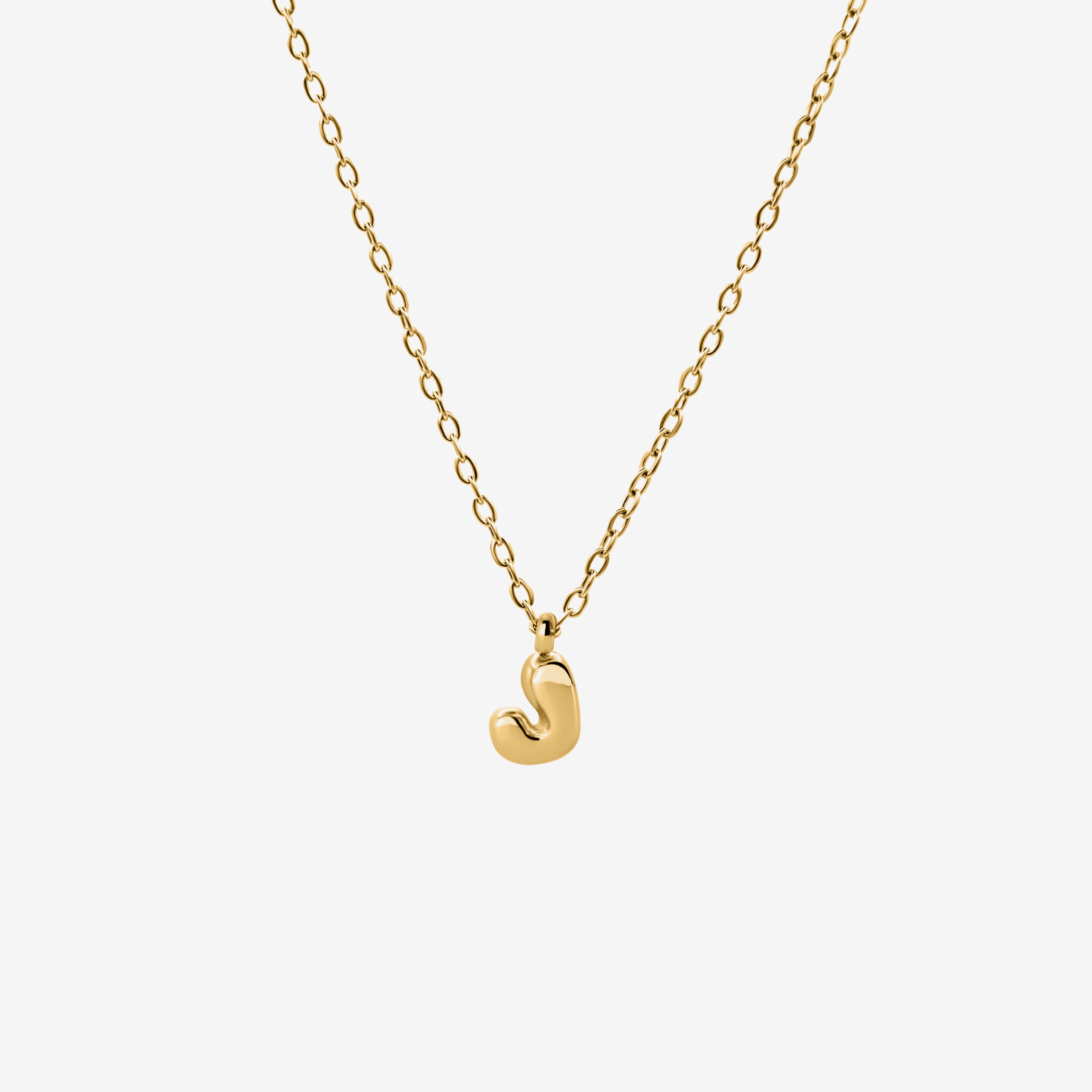 Bubble Letter Necklace