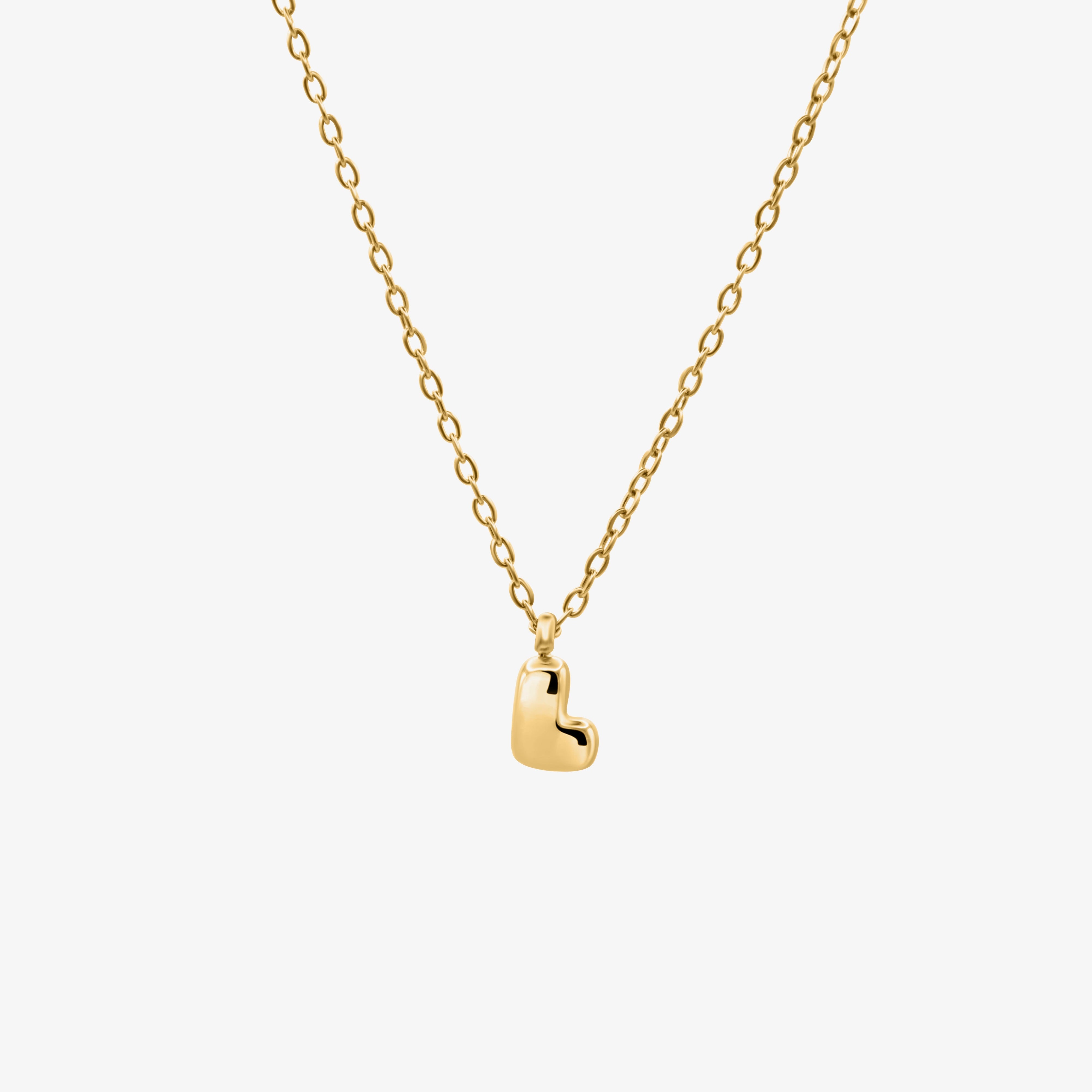 Bubble Letter Necklace