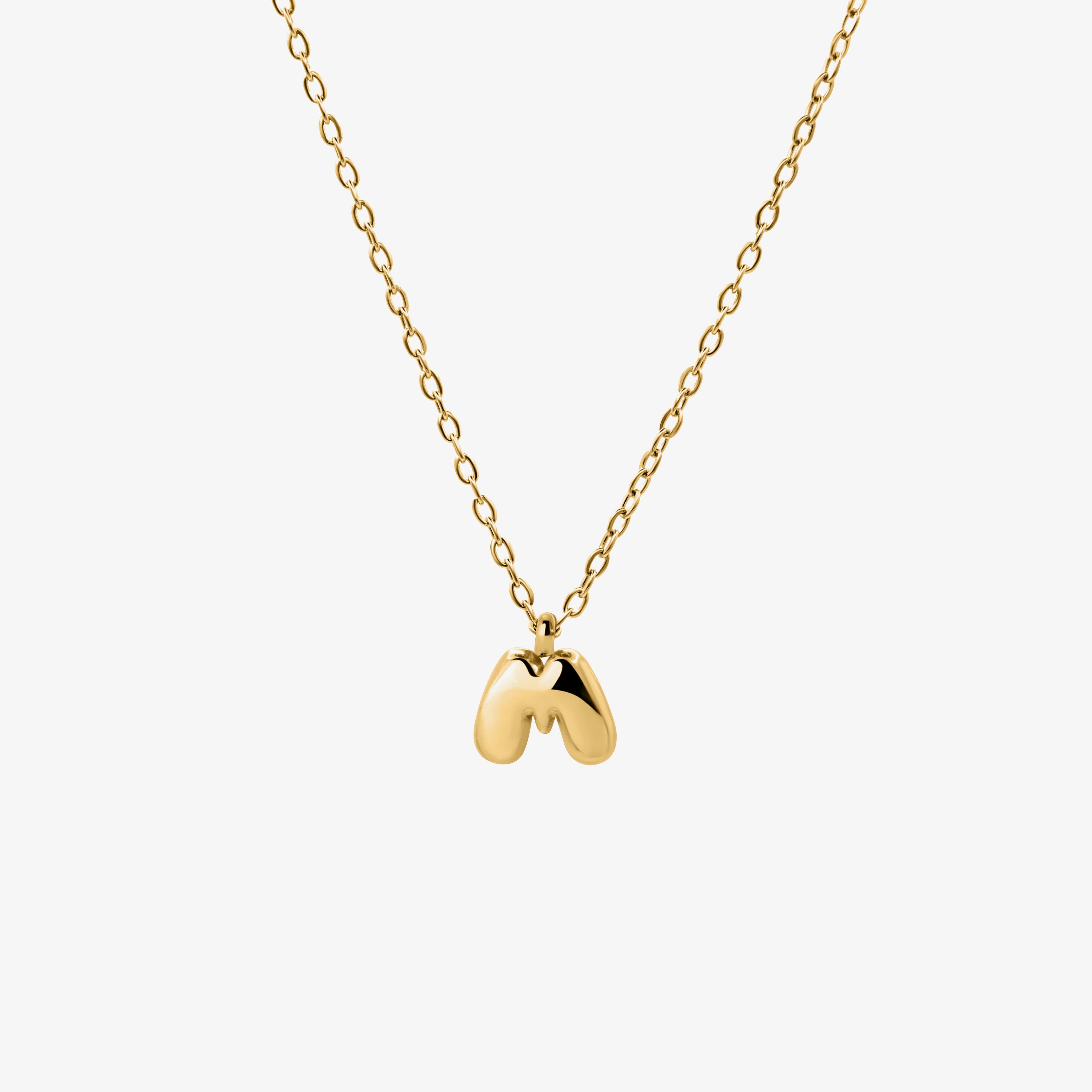 Bubble Letter Necklace