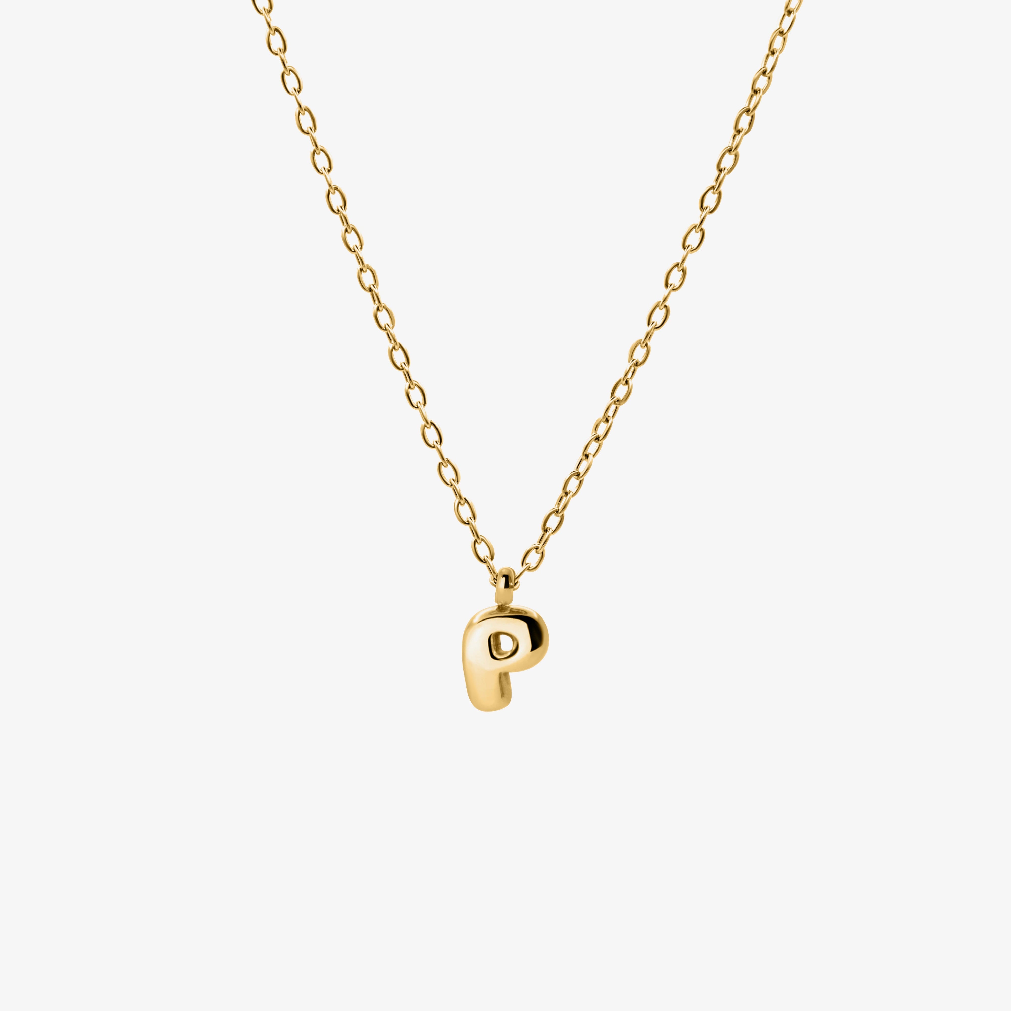 Bubble Letter Necklace