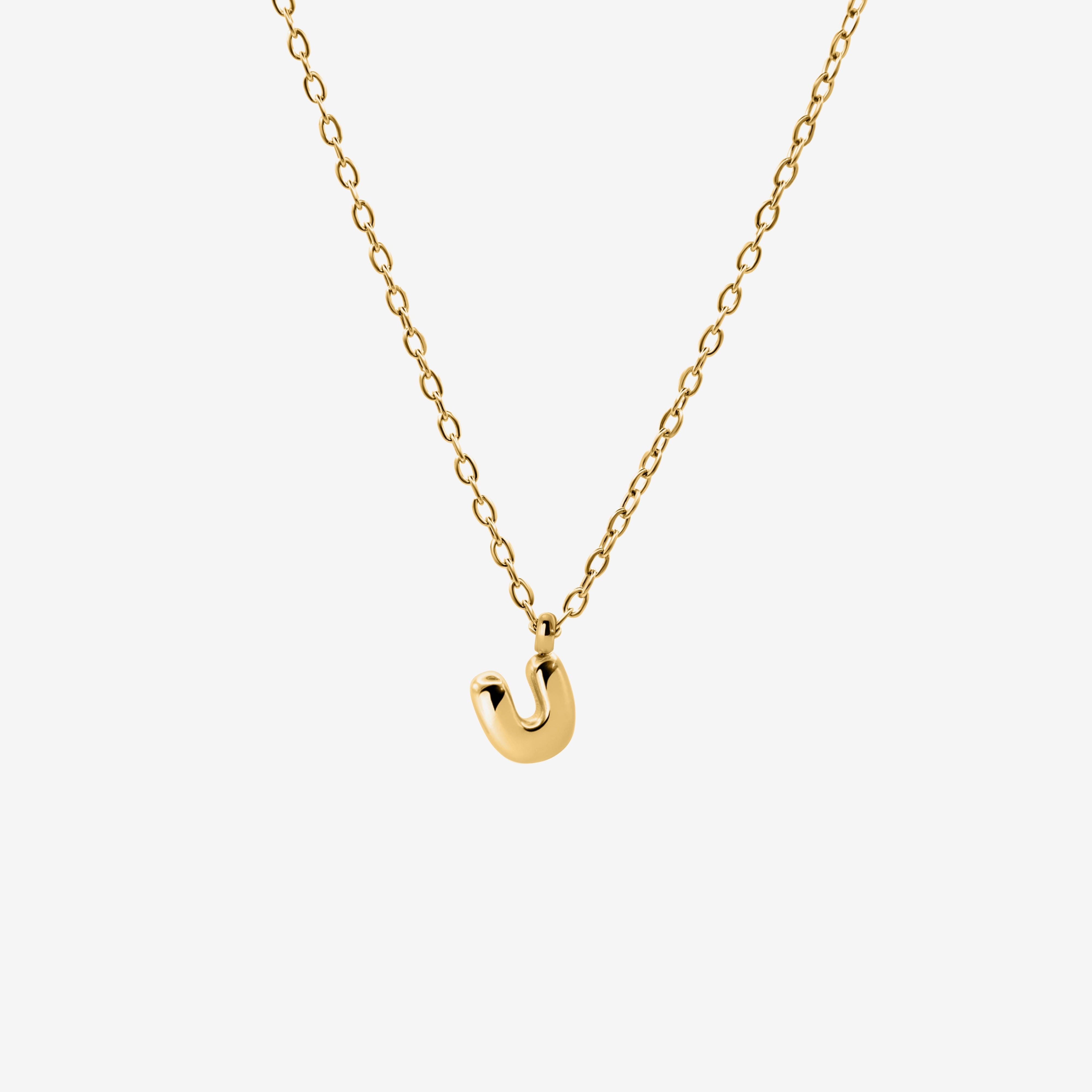 Bubble Letter Necklace