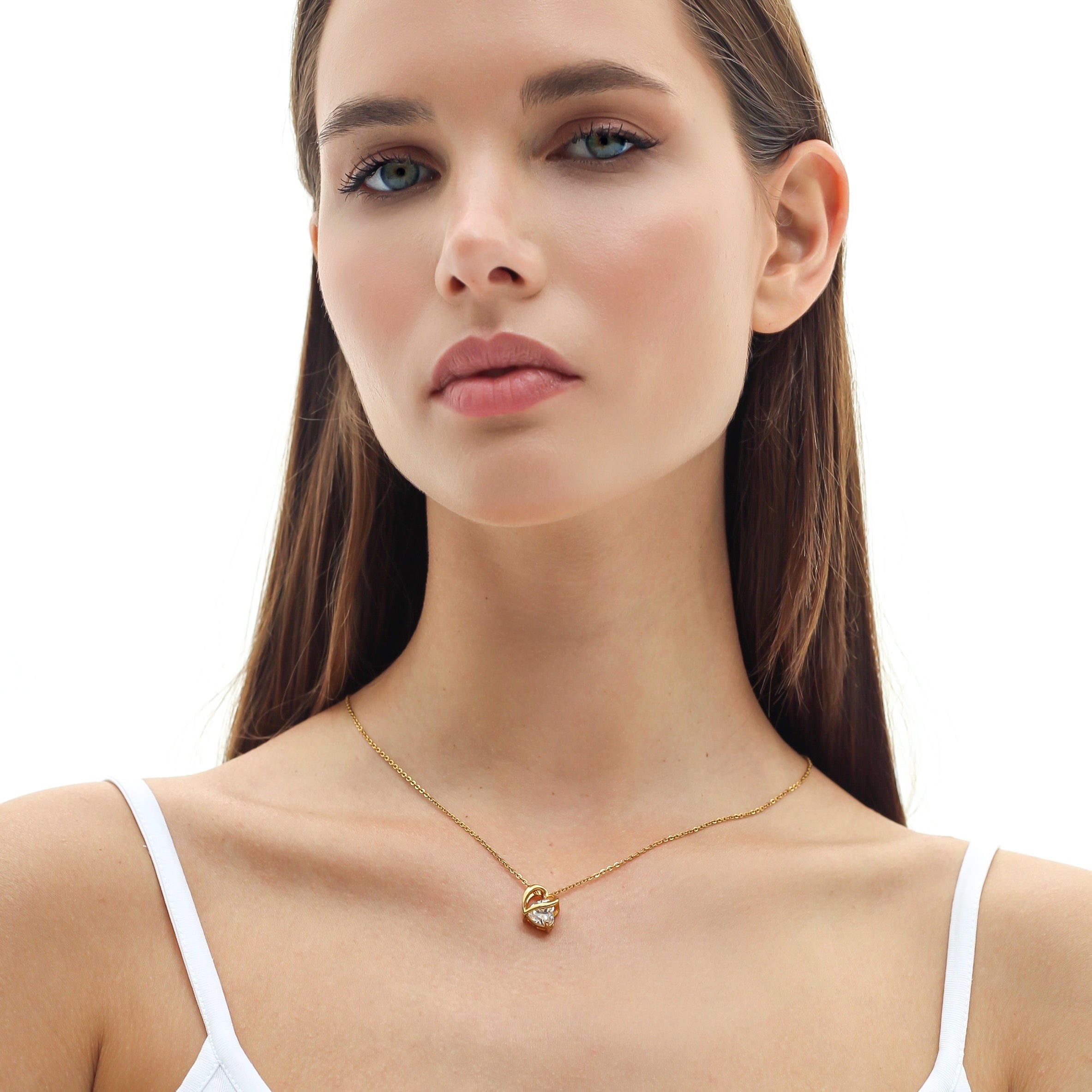 Heart Brilliant necklace