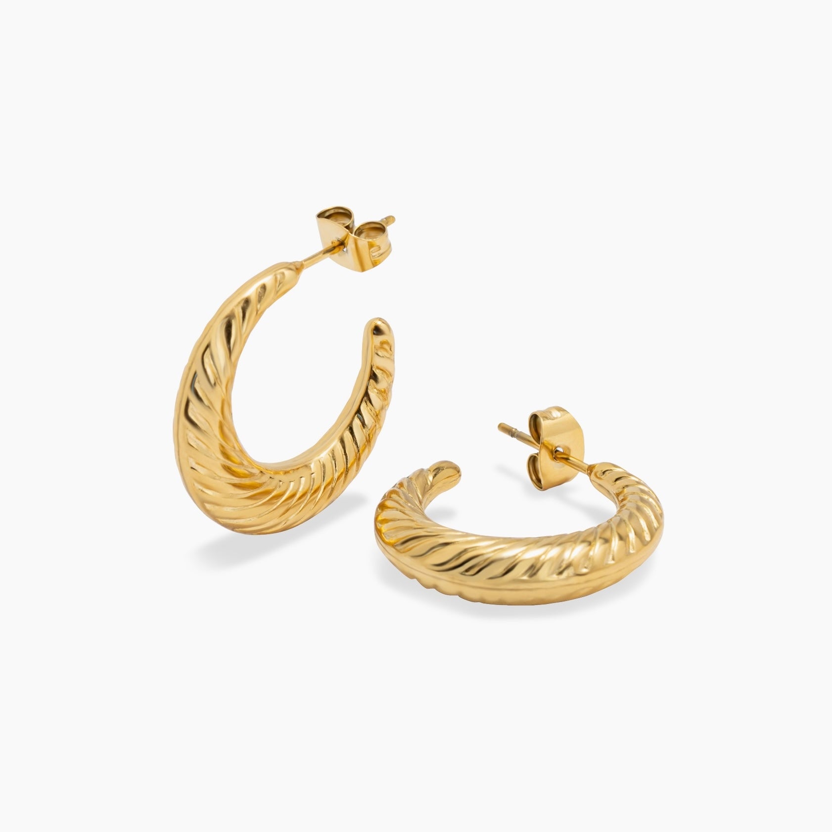 Moon Hoops Ohrringe