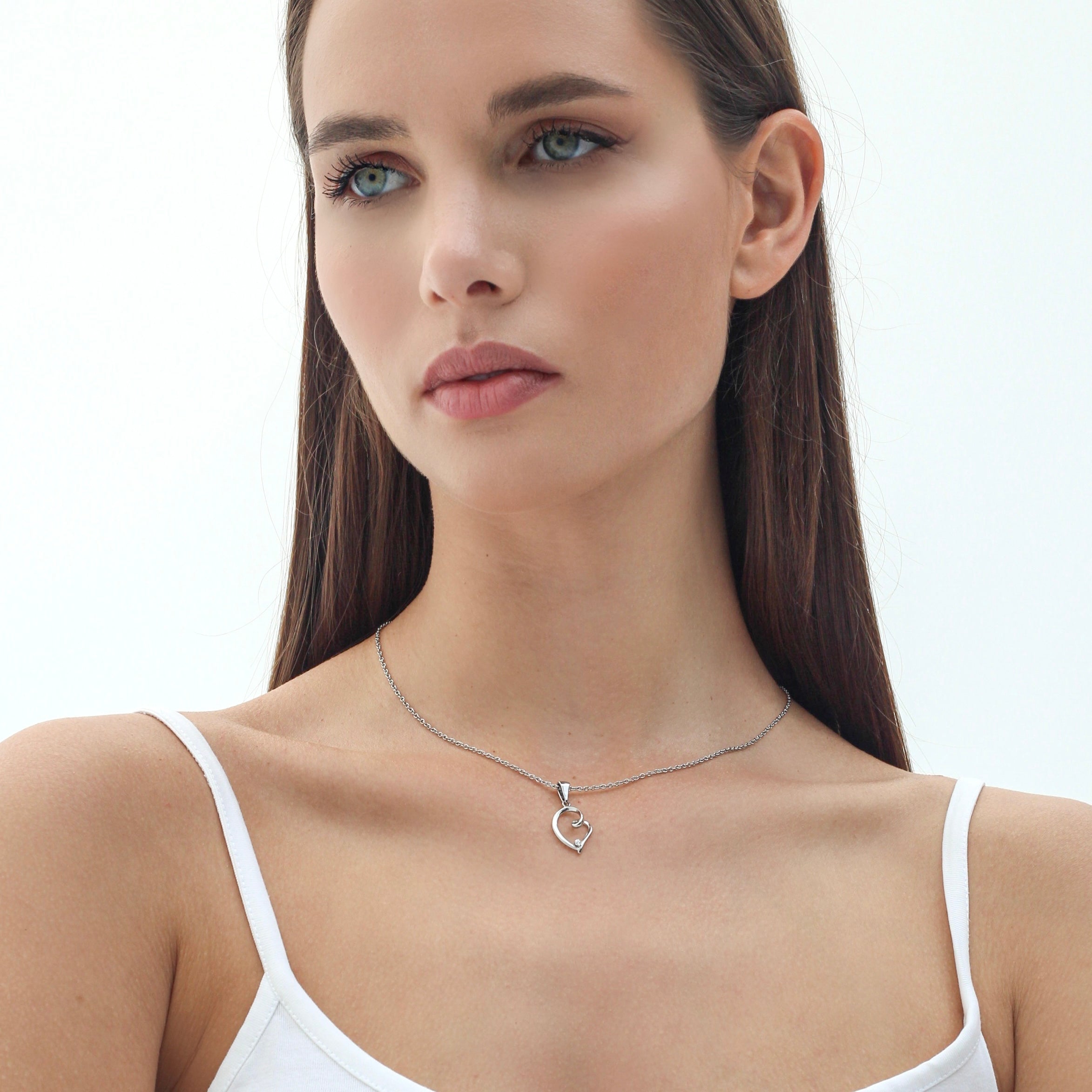 Heart Stone necklace