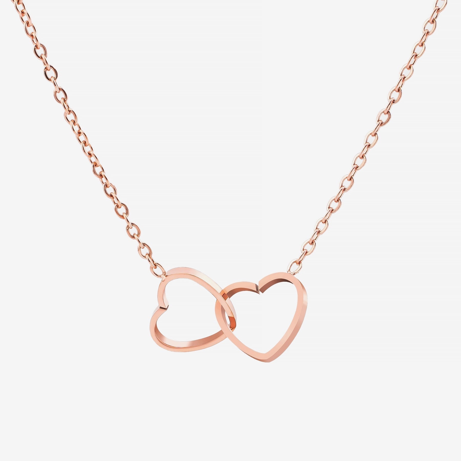 Double Heart necklace