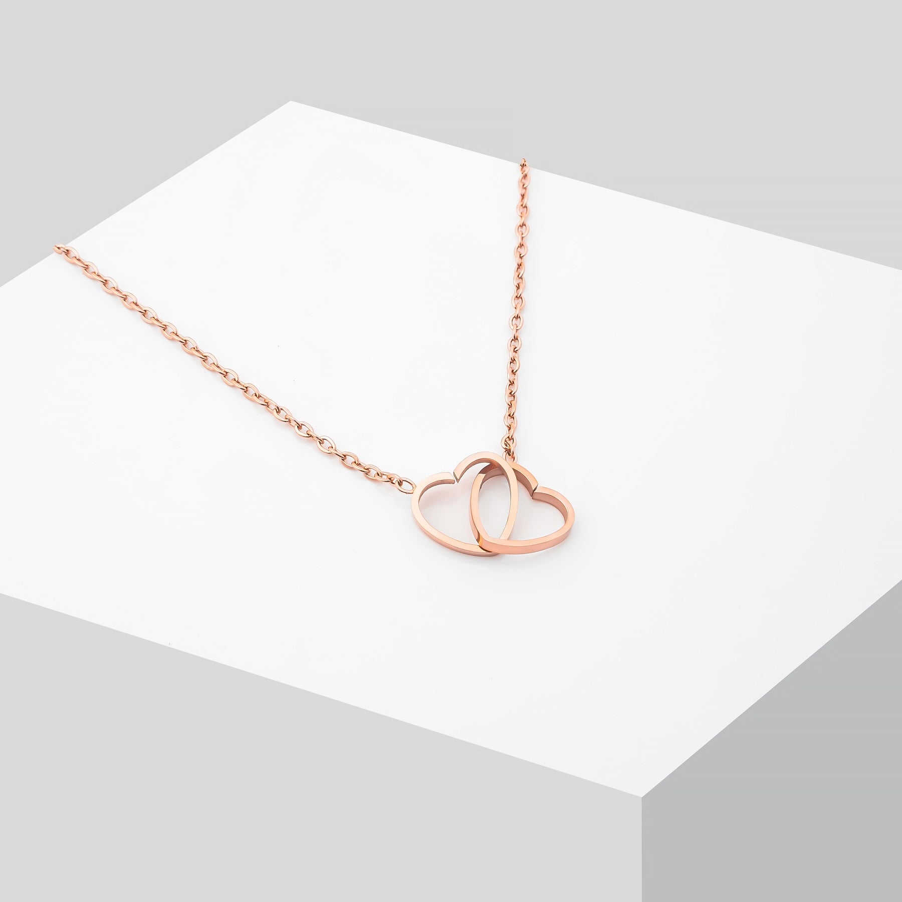 Double Heart necklace