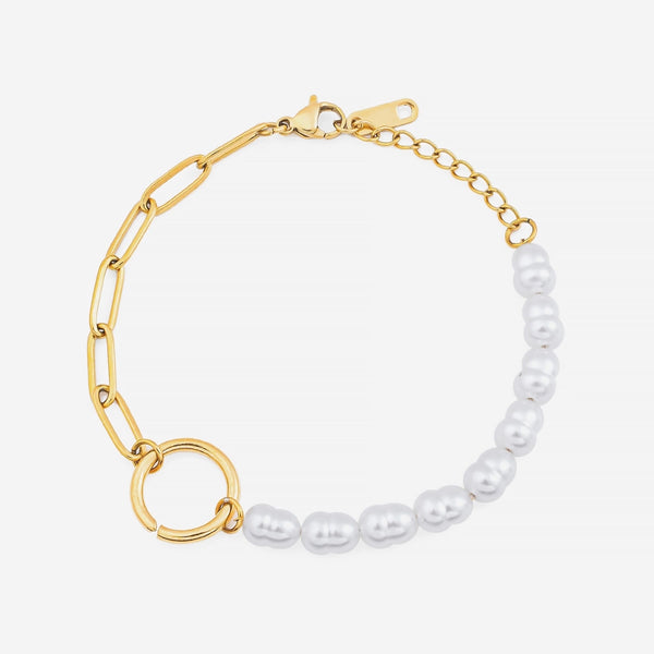 Pearl Link Armband