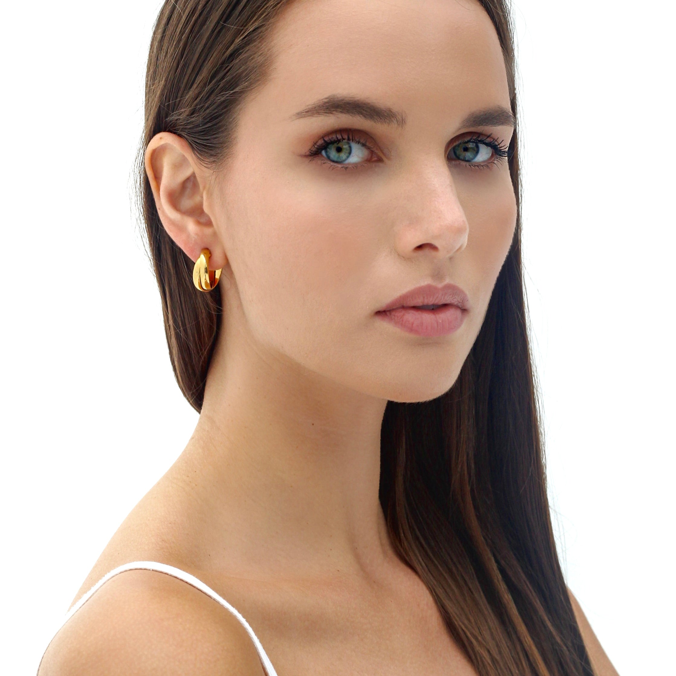 Layered Hoops Boucles d'oreilles