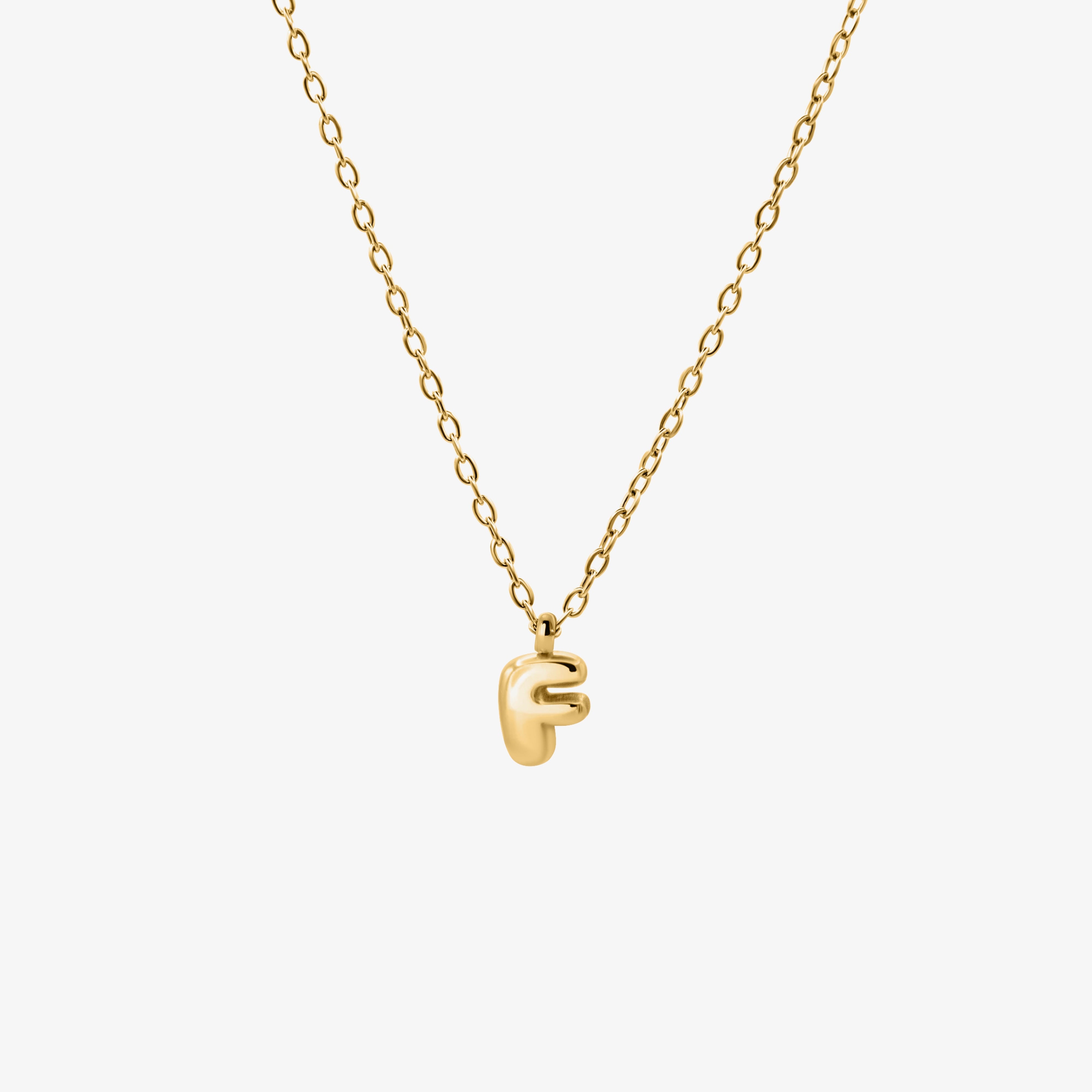 Bubble Letter Necklace