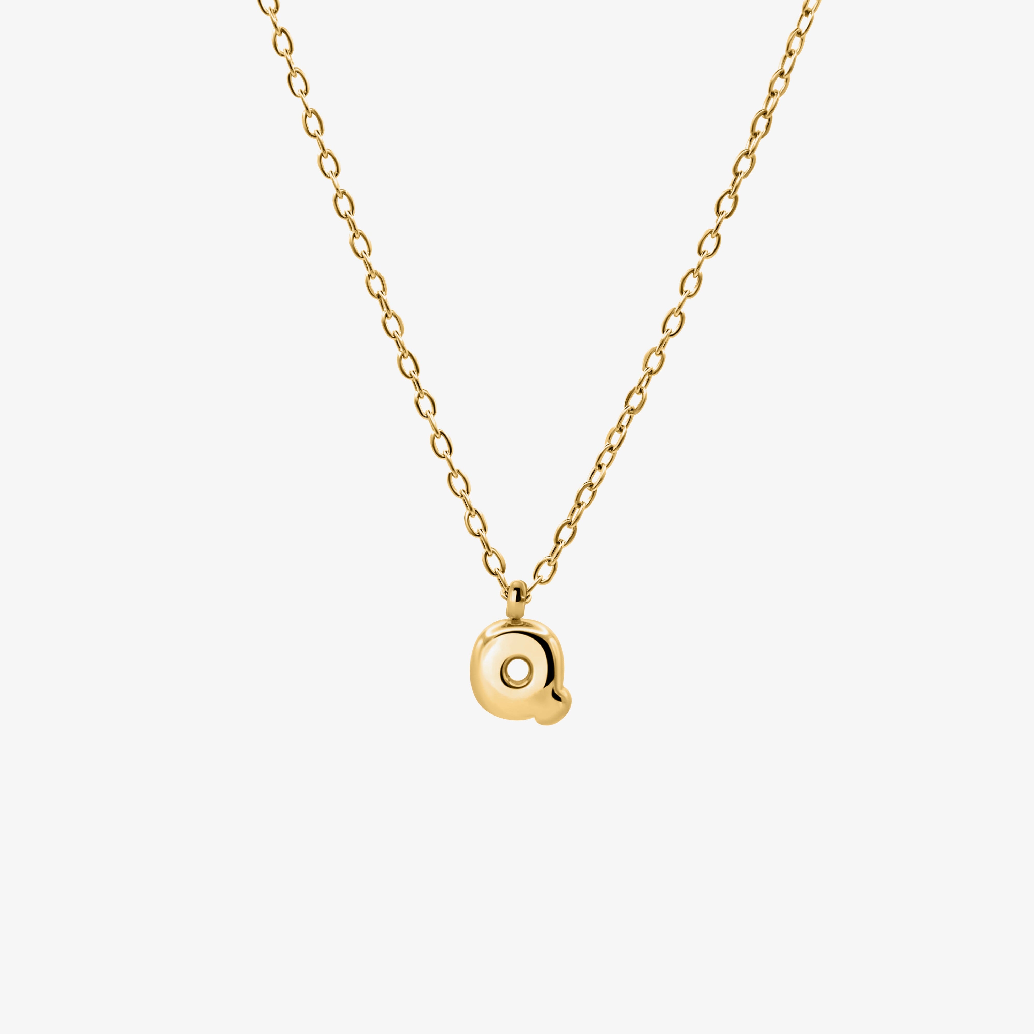 Bubble Letter Necklace