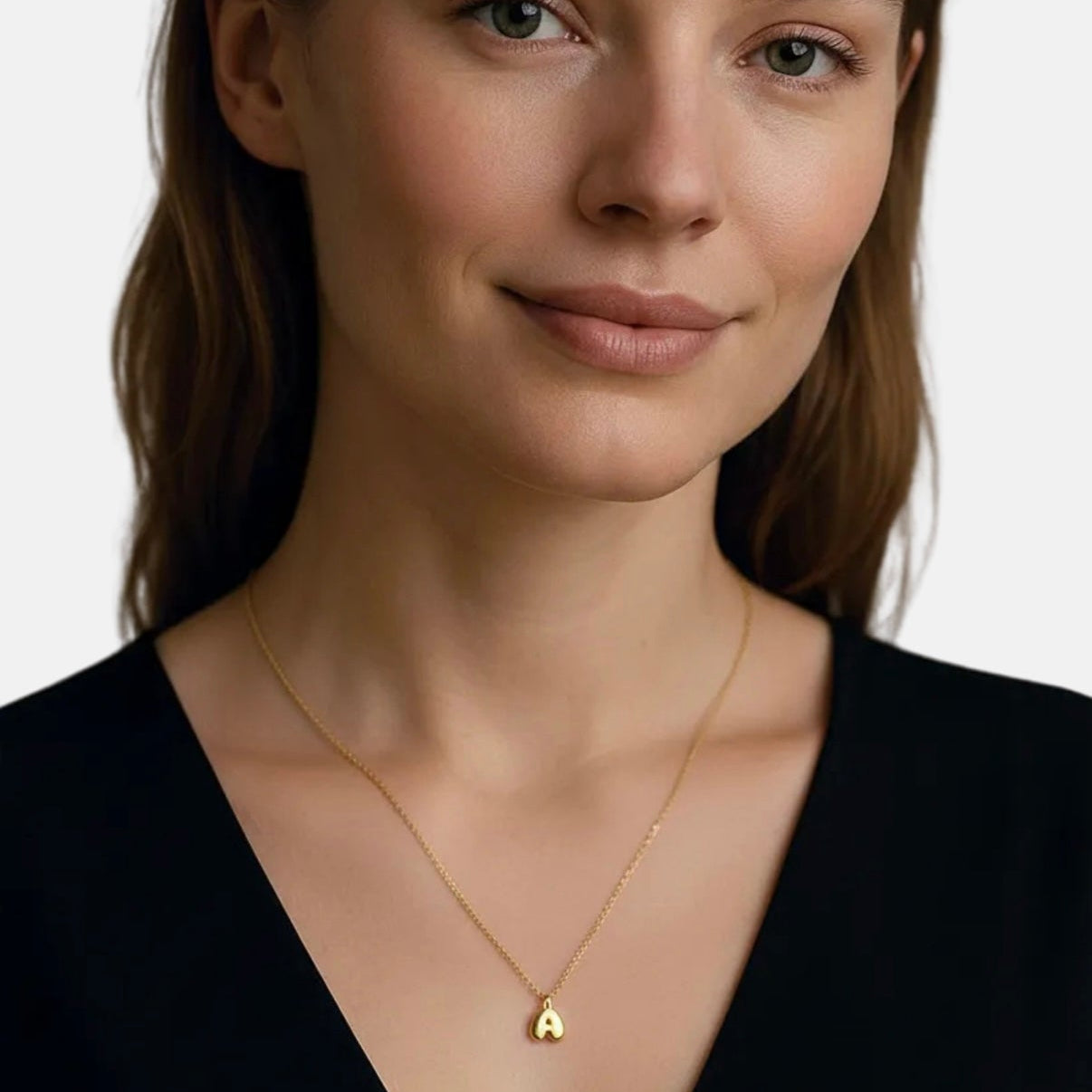 Bubble Letter Necklace